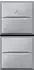 Legrand Axolute Doppelter Axialschalter 1-0-2 Aluminium (HC4027)