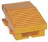 Schneider Electric Harmony XPE Fußschalter einfach Metall orange 2Ö+2S IP66 (XPER111)