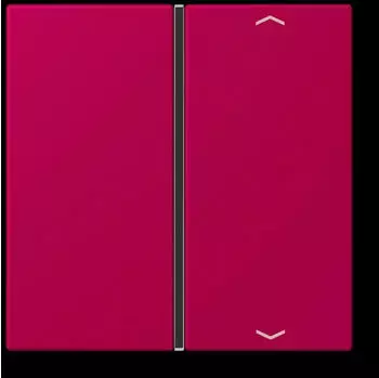 Jung Taste 1-fach mit Pfeilsymbol Rouge Rubia (LC401TSAP230)