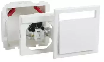 Schneider Electric Anschlusskit Unterputzdose Taster 1-polig mit Wippe (5980007)