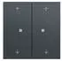 Gira Taster Wippe 2-fach Pfeile OneKNX System 70 Anthrazit (517473)