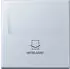 Jung Hotelcard-Schalter ohne Taster-Einsatz, Serie LS, outremer pâle (LC590CARD209)