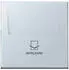 Jung Hotelcard-Schalter ohne Taster-Einsatz, Serie LS, outremer pâle (LC590CARD209)