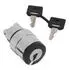 Schneider Electric Schlüsselschalter-Frontelement RONIS 458A rund D22mm links (ZB4BG210)