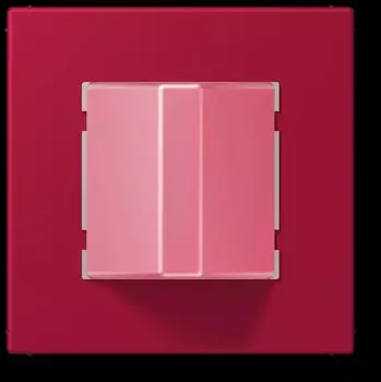 Jung Notrufsystem Rufmodul Serie LS, Thermoplast lackiert, rouge carmin (NRSLC0834RM229)