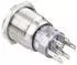 TRU Components TC-LAS1-AGQ-11ZE/42RGB Vandalismusgeschützter Druckschalter 250V/AC 3A RGB IP65 (TC-7494632)