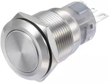TRU Components LAS1-AGQ-11Z/S Druckschalter 250V/AC 3A 1x Ein/Ein rastend IP65 (1272981)