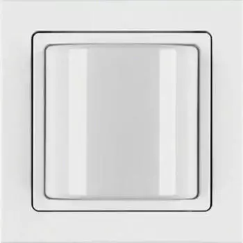 Berker Q.3 Lichtsignal mit Rahmen polarwei&szlig; samt (52036099)