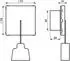 Jung Notrufsystem Zugtaster NRS LC 0834 ZT 247 (NRSLC0834ZT247)