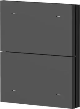 Theben iONprime PB 2R PBK 2-fach Wippe Kunststoff schwarz (9080069)
