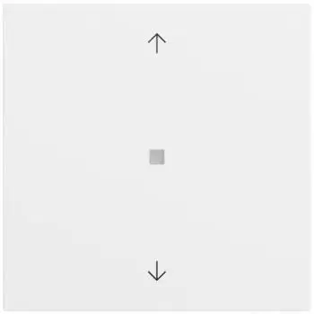 Gira RF Bedienaufsatz 1-fach Pfeile KNX System 70 Reinwei&szlig; matt (510572)