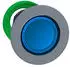 Schneider Electric Leuchtdrucktaster Front Kunststoff rastend blau Ø30mm (ZB5FH063C0)