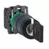 Schneider Electric Harmony XB5 Schlüsselschalter 3 Stellungen 22mm Kunststoff schwarz (XB5AG33)