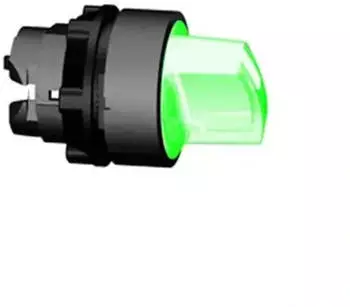 Schneider Electric Leuchtwahlschalter Frontelement Kunststoff 22mm gr&uuml;n 3 Stellungen (ZB5AK1733)