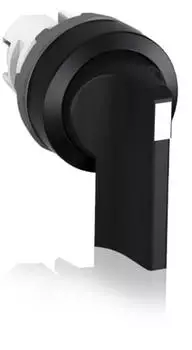 ABB M3SS5-10B Wahlschalter-Vorsatz schwarz, beidseitiger Rückzug, langer Drehgriff (1SFA611214R1006)