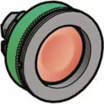Schneider Electric Drucktaster Frontelement flach &Oslash;30mm rot zur&uuml;ckgesetzt (ZB5FA46)