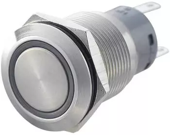 TRU Components LAS1-AGQ-22E Vandalismusgesch&uuml;tzter Drucktaster Blau 250V/AC IP67 (701313)