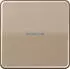 Jung KNX RF Taster 1-fach, Aluminium eloxiert, gold-bronze (CD10911STRFGB)