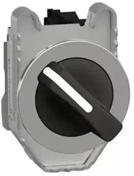Schneider Electric Harmony XB4F Wahlschalter Metall 30mm schwarz 2 Schaltstellungen (XB4FD41)