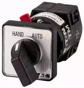 Eaton Umschalter TM HAND-AUTOMATIK 2 Kontakte 10A 60&deg; rastend (016925)