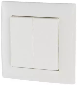 Eaton Multifunktionstaster 2-fach Reinwei&szlig; (CPAD-00/234)