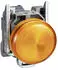 Schneider Electric Leuchtmelder rund gelb IP65 24V AC/DC (XB4BVB5EX)