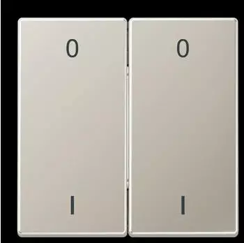 Jung EnOcean Funk-Wandsender 4-kanalig IO-Symbole Edelstahl (ENOES2995-01-L)