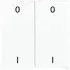 Jung EnOcean Funk-Wandsender 4-kanalig IO-Symbole Edelstahl (ENOES2995-01-L)