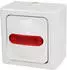 Kopp Blue Electric Kontrollschalter beleuchtet AP-FR 10AX 250V IP44 arktis (561602008)