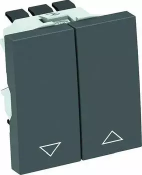 OBO Bettermann Rolladentaster RT-BS schwarzgrau (6120982)