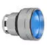 Schneider Electric Frontelement Drucktaster hoher Schutzkragen blau (ZB4BA66)