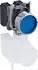 Schneider Electric Frontelement Drucktaster hoher Schutzkragen blau (ZB4BA66)
