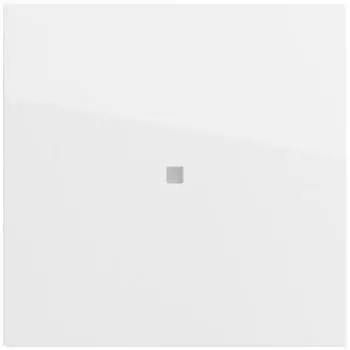 Gira Tastwippe 1-fach OneKNX System 70 reinwei&szlig; gl&auml;nzend (517170)
