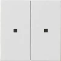 GIRA 510703 KNX RF Bedienaufs.2f System 55 Reinwei&szlig; (510703)
