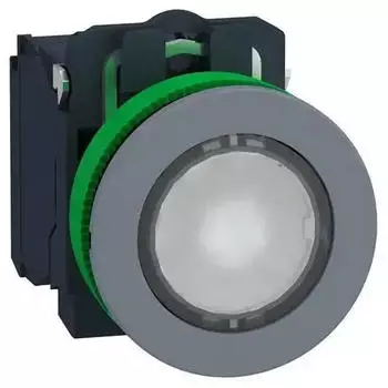 Schneider Electric Leuchtdrucktaster Kunststoff 30mm (XB5FWCUST02)