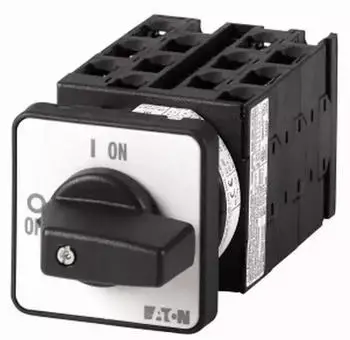 Eaton Polumschalter T0-6-8455/E 20A 12 Kontakte 0-1-2-3 60&deg; rastend (015753)