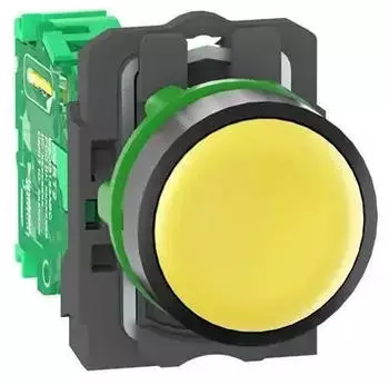 Schneider Electric Harmony XB5R Funkdrucktaster &Oslash;22mm Kunststoff gelb (ZB5RTA5)