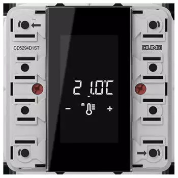 Jung CD 5294 D1 ST KNX Kompakt-Raumcontroller-Modul 4-fach F50 (CD5294D1ST)