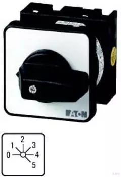 Eaton Stufenschalter T0-3-173/EZ 20A 5 Kontakte 45&deg; rastend Zentraleinbau (013074)