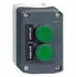 Schneider Electric Harmony Gehäuse 2 Drucktaster Ø22 Grün/Rot (XALD241)