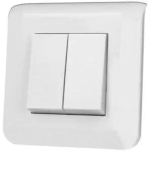 Legrand Mosa&iuml;c Doppelwechselschalter, Unterputz, wei&szlig; (549773)