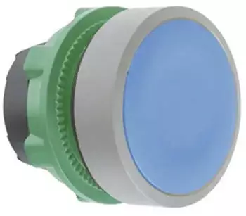 Schneider Electric Drucktaster Frontelement blau 22mm rastend Kunststoff (ZB5AH06C0)