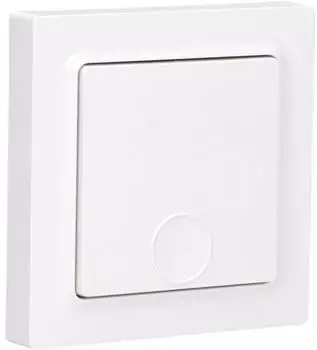 Eltako F1T55E Funk-Taster E-Design55 batteriellos polarwei&szlig; gl&auml;nzend (F1T55E-pg)