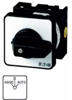 Eaton T0-3-15433/EZ Umschalter HAND-0-AUTO 20A 6 Kontakte 45&deg; rastend (050721)