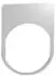 Schneider Electric Schildträger Metall Harmony 22mm 30x40mm (ZBYM2101)