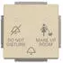 Busch-Jaeger Klingeltaster DND/MUR 2029 UC-82 230V elfenbein/weiß (2CKA001751A3168)