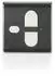 Sommer SOMtouch Funk-Wandtaster 2-Kanal 868MHz Anthrazit (S10447-00002)