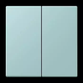 Jung Wippe f&uuml;r KNX Taster 2-fach, Ceruleen Clair (LC102214)