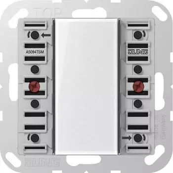 Jung KNX Tastsensor-Modul Universal 4-fach, Unterputz, IP20 (A5094TSM)