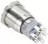 TRU Components LAS1-AGQ-22ZE Drucktaster 250V/AC 3A IP65 weiß (TC-10090988)